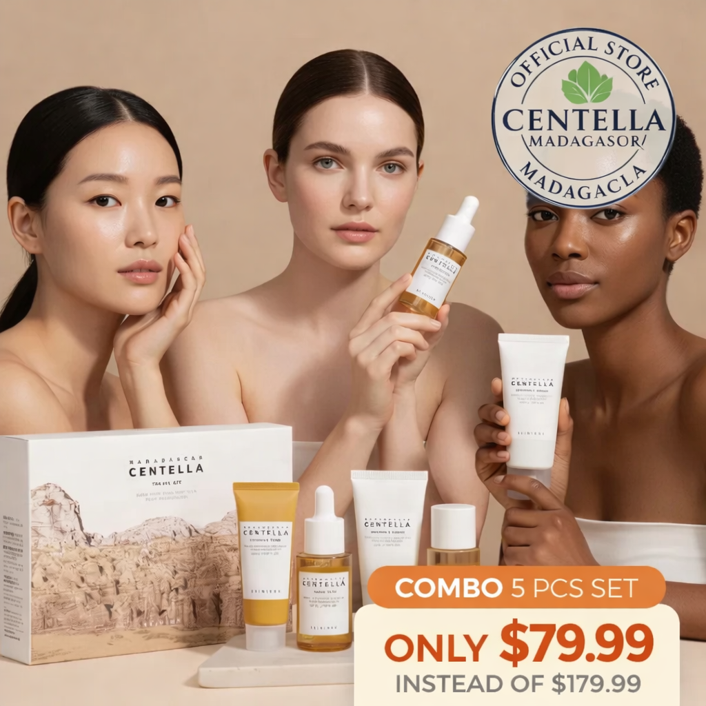 Korean Centella Premium Skincare Set (5 Pcs™)