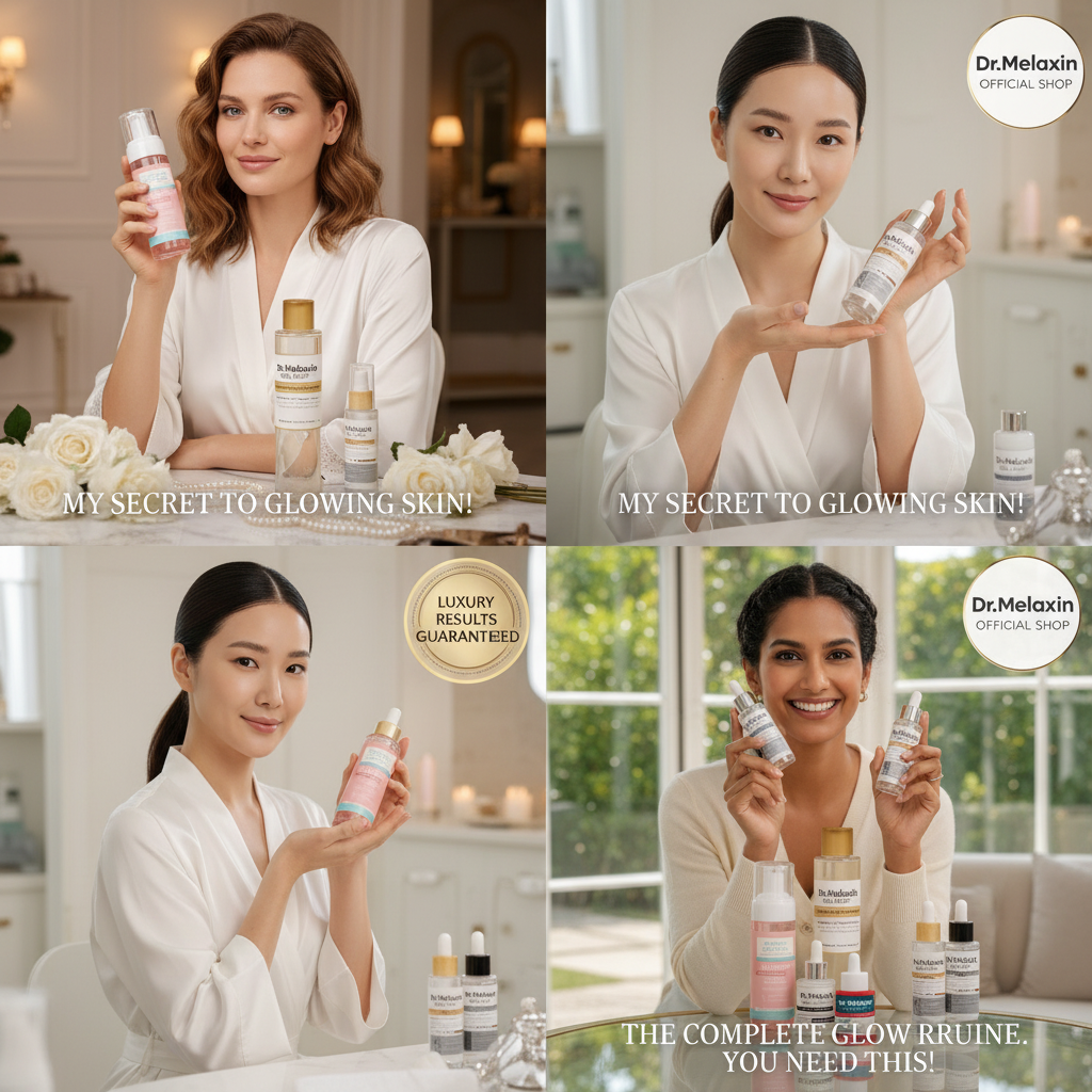 Dr Melaxin Premium Glass Skincare (6-pc Set)™